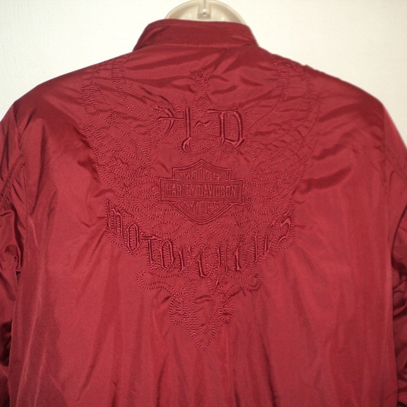 harley davidson womens puffer jacket
